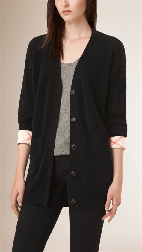 burberry oversized cardigans|burberry cardigan women.